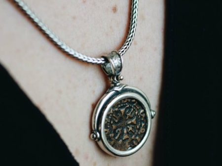 2019-Medieval-Bronze-Coin-Silver-Necklace