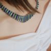 Southwestern Lazuli Lapis and Malachite Necklace and Bracelet
