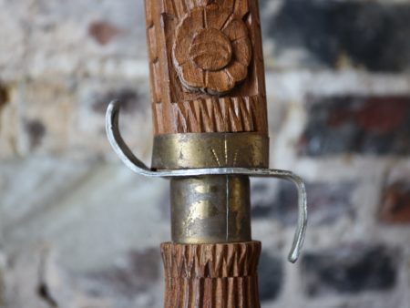 Hand carved wood Thai Dha Sword