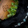 Genuine Zohar Roman Glass Necklace Bracelet and Earring Set