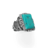 mens turquoise ring